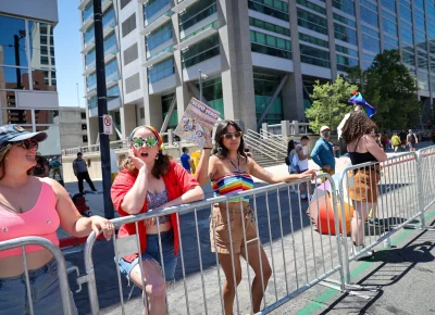 Can't slay at Pride without some color. Photo: TaCara DeTevis.